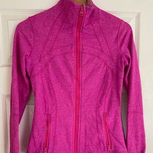 Lululemon Hot Pink Zip Up Jacket